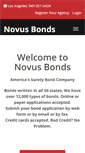 Mobile Screenshot of novusbonds.com